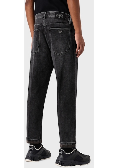 Emporio Armani Erkek Kot Pantolon 6r1j69 1dqvz 0006 Siyah
