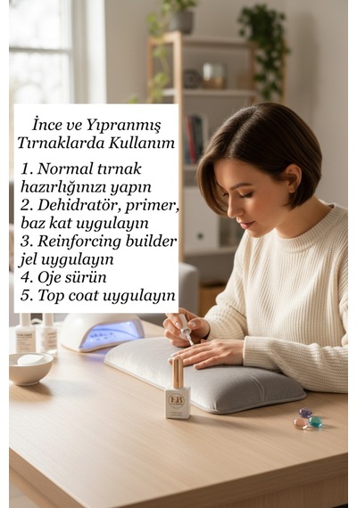 15ml Likit Jel Güçlendirici Protez Tırnak Jeli Tpo İçermez Buılder Gel Reınforcıng Guclendırıcı Diğer