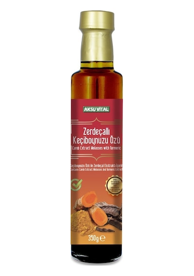 Aksuvital Zerdeçallı Keçiboynuzu Özü 350 Gr