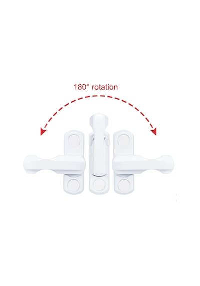 Pvc Pimapen Pencere Cam Balkon Kapısı Güvenli Emniyet Kilidi 5468 Çok Renkli