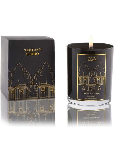 Aurelia Geneve Atmosfera Di Como - Antique Sandalwood - Sandal Ağacı Kokulu Mum - 210 G
