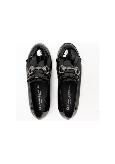 Nero Black Oxford Klasik Kadın 844859ds Donna Serena 4859 Lız Fıl Ner Acc Ner X Jf Siyah