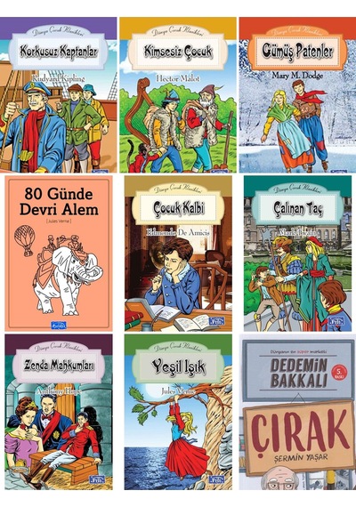 Dedemin Bakkalı Çırak Şermin Yaşarın Sevilen Eseri Ve Parıltı Yayınları 9 Kitap Set