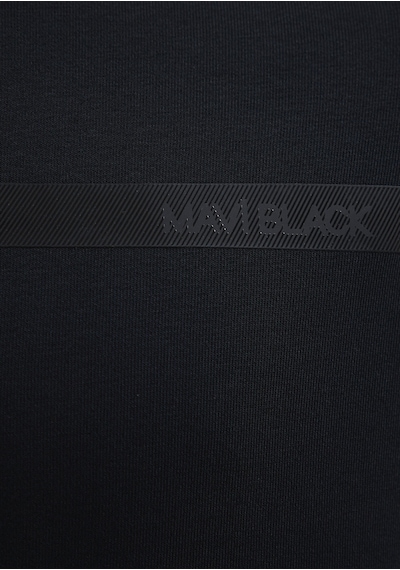 Mavi - Mavi Black Bisiklet Yaka Siyah Sweatshirt 0s10528-900 Siyah