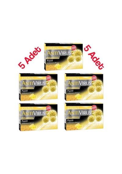 Cistus Ballı Limonlu 10 Pastl 5 Adet