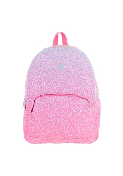 Kaukko Dots Kız Çocuk Üç Bölmeli İlkokul Ve Ortaokul Çantası - Pembe Nokta Desenli - K1803 Pembe