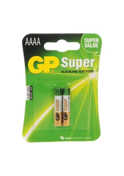 Gp Aaaa 25a Alkalin İncenin İncesi Pil 2'li Paket Gp25a-u2
