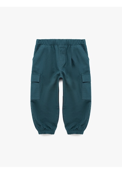 Koton Cep Detaylı Rahat Kesim Pamuklu Gabardin Jogger Kargo Pantolon Lacivert 7wmb40023tw Koton Cep Detaylı Rahat Kesim Pamuklu Gabardin Jogger Kargo Pantolon Lacivert 7wmb40023tw