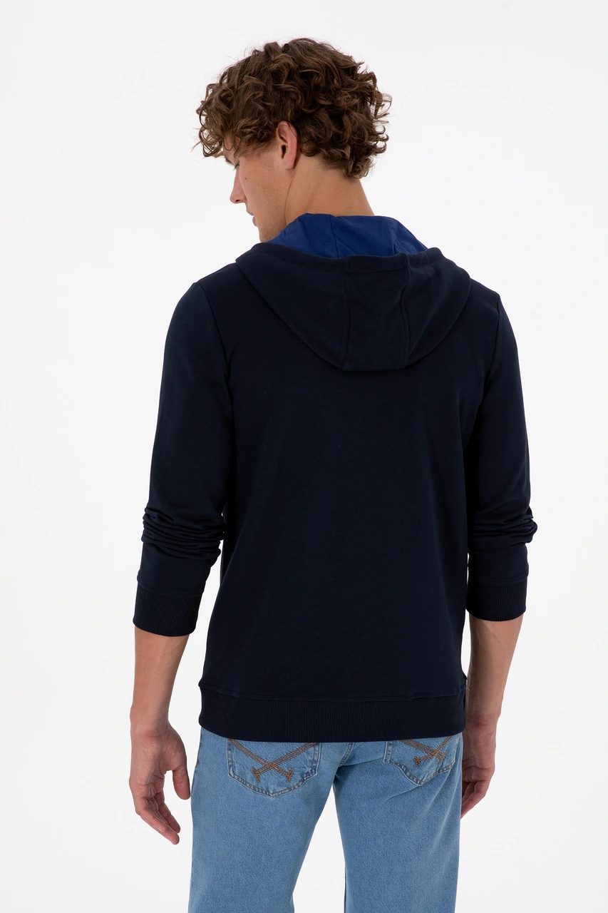 U.s. Polo Assn. Erkek Lacivert Hırka Örme 50313719-vr033 Lacivert