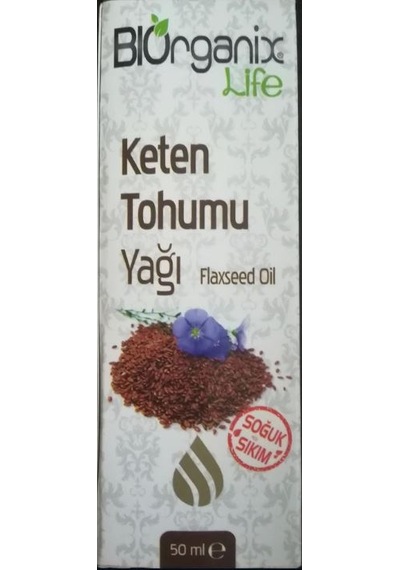 Biorganix Life Keten Tohumu Yağı 50 ML