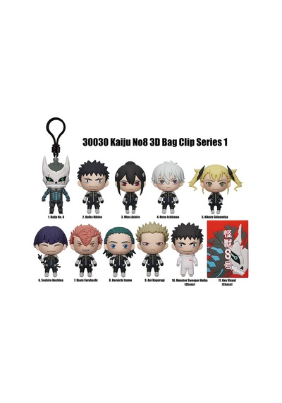 Kaiju No: 8 Klipsli Figür Seri 1 30030
