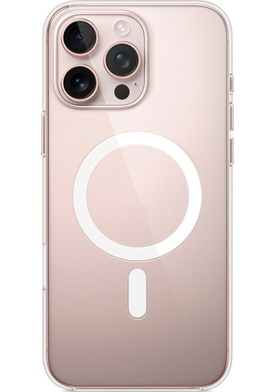 Apple Uyumlu iPhone 16 Pro Max Şeffaf Magsafe Özellikli Kılıf