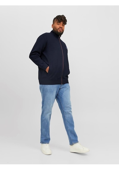 Jack & Jones Jack&Jones Fermuarlı Büyük Beden Lacivert Erkek Sweatshirt 12250426 Lacivert Jack & Jones Jack&Jones Fermuarlı Büyük Beden Lacivert Erkek Sweatshirt 12250426 Lacivert