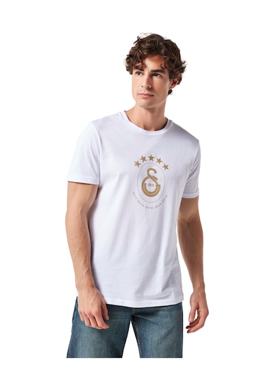 Gsstore Galatasaray 5 Yıldız T-shirt E251352-2 Beyaz