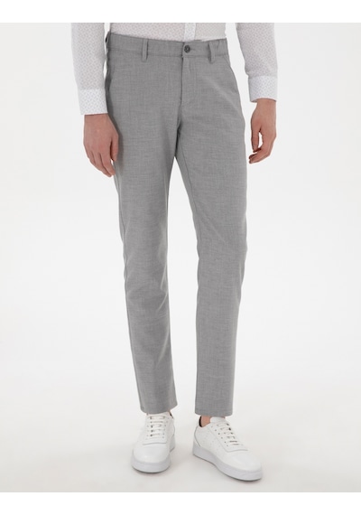 Pierre Cardin Erkek Gri Pantolon Kanvas-chino 50301791-vr024 Gri