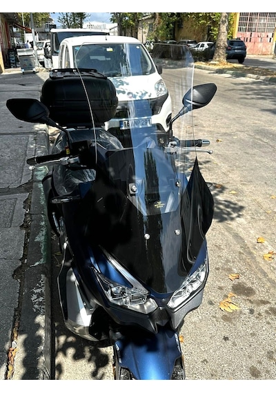 Motocam Rks Blade 350 Ön Cam 2023-2026 Model 75cm Şeffaf Renkli 4mm Uzun