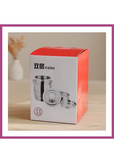 Gees Global Paslanmaz Çelik 3'lü Sefer Tası 1.6l 200+500+900 Ml Metal Kulplu Gbzs