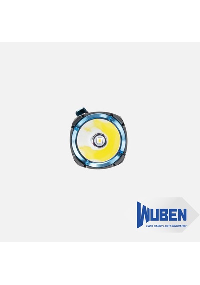 Wuben T4 Şarj Edilebilir Taktik El Feneri 850 Lümen, Type-c Şarjlı, Su Geçirmez Siyah