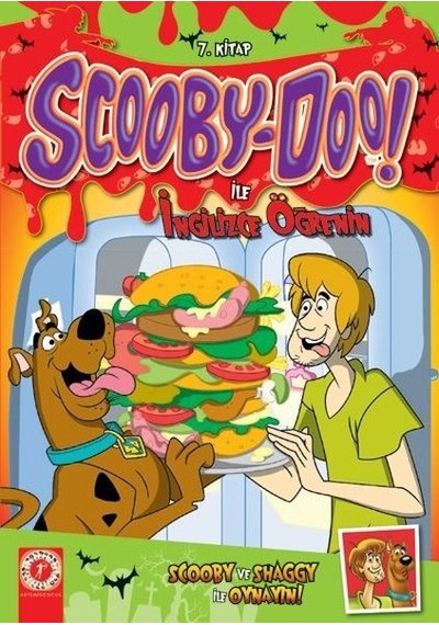 Scooby-Doo! İle İngilizce Öğrenin 7.Kitap - Scooby ve Shaggy ile Oynayın- Artemis Çocuk