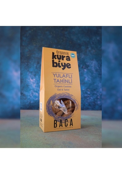 Baca Organik Yulaflı Tahinli Kurabiye 55 G