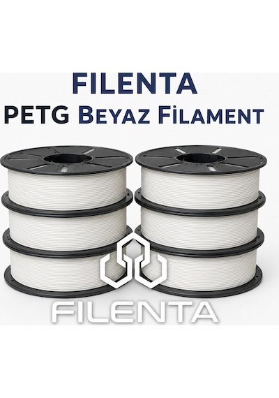 Beyaz Petg Filmanet 6'lı Set