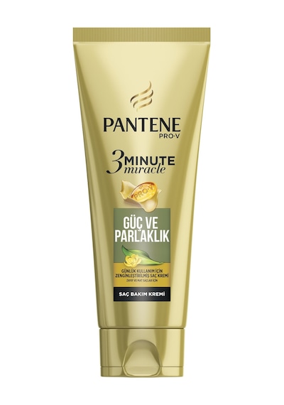 Pantene 3 Minute Miracle Güç ve Parlaklık Saç Bakım Kremi 200 ML