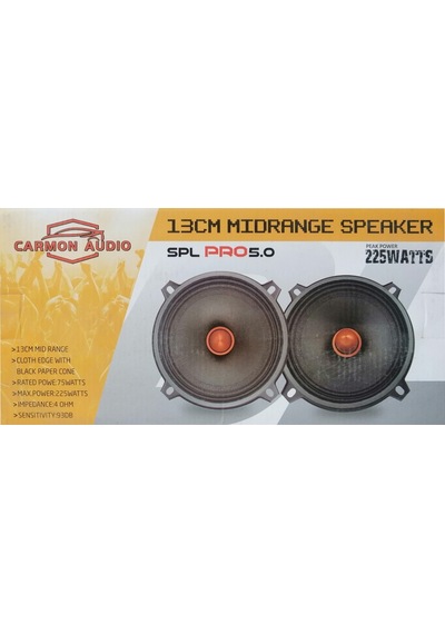 Carmon Audio SPL PRO 5.0 13 cm midrange hoparlör