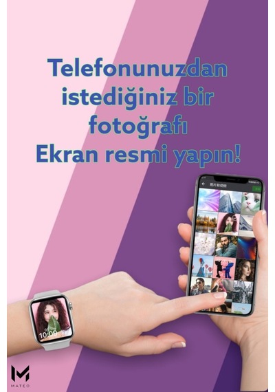 Akıllı Saat L800 Aırpods I12 Kablosuz Kulaklık İkili Beyaz Set