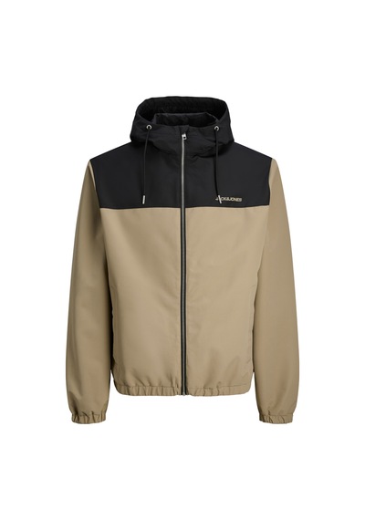 Jack & Jones Jack&jones 12268598 Jjelegacy Lıght Jacket Hood Erkek Spor Ceket Kahverengi Coriander