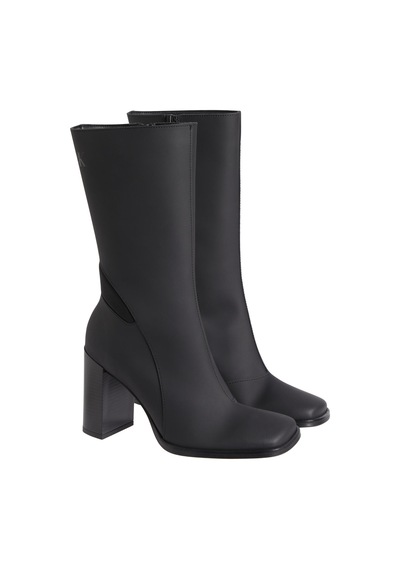 Calvin Klein Heel Zıp Boot Lth Wn Kadın Siyah Bot