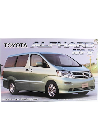 Fujimi Id-69 18754 1/24 Ölçek, Toyota Alphard Mz-v Ff/2wd, 8 Kişilik Minibüs Plastik Model Kiti