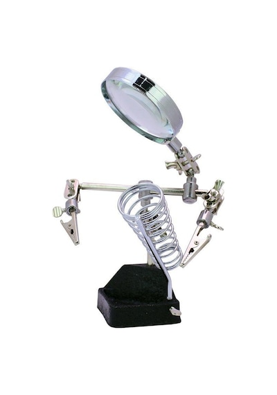 Powermaster Pm-1630 3 Konumlu Büyüteçli Havya Standı - 7194