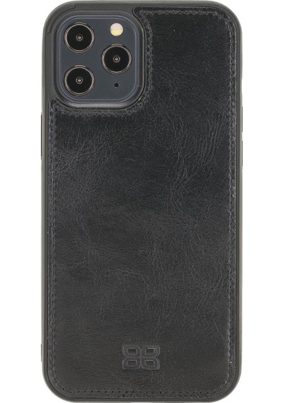 Bouletta Apple Iphone 12 Pro Max Uyumlu Deri Fermuarlı Cüzdan Kıl (492307194)