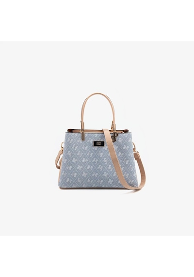 Kadın Silver & Polo Sp1098-m178 Sılver Polo El Çantası Mavi-ten