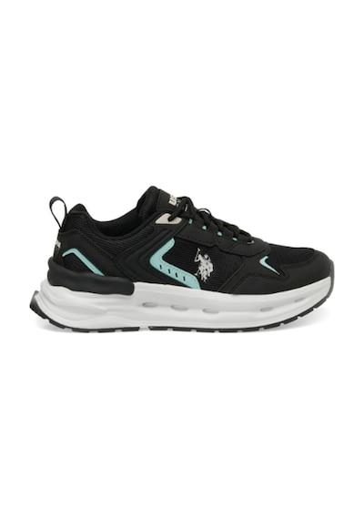 U.S. Polo Assn. 4M JACKY WMN 4FX Kadın  Siyah Sneaker