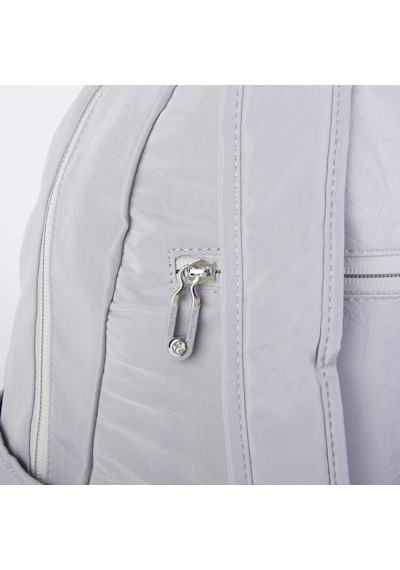 Nas Bag Unisex Büyük Boy Çok Gözlü Su Geçirmez Sırt Çantası Gri
