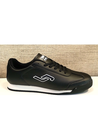 Jump 28165 Bayan Sneaker Spor Ayakkabı Siyah / Beyaz Bej