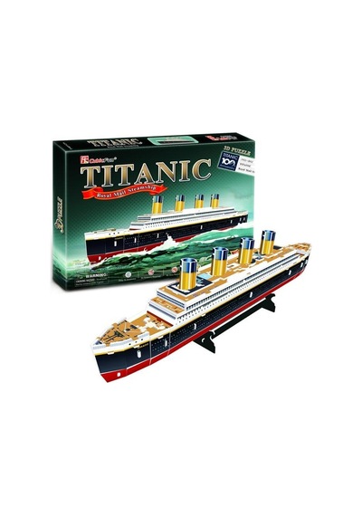 Cubic Fun 3 Boyutlu 35 Parça Puzzle Titanic Gemi