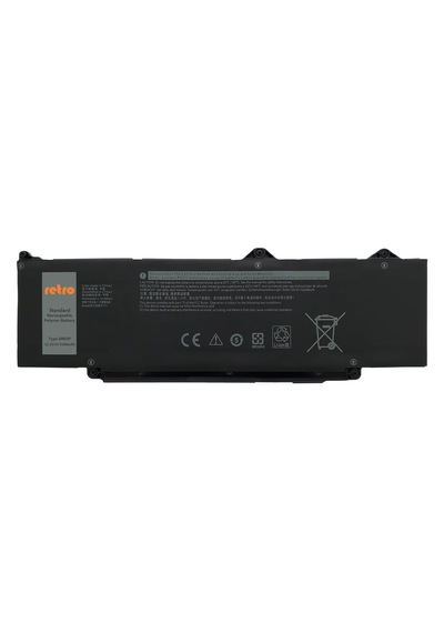 Retro Dell Latitude 3340 2023 Uyumlu Laptop Bataryası Dr02p 3 Cell - Rdl-264