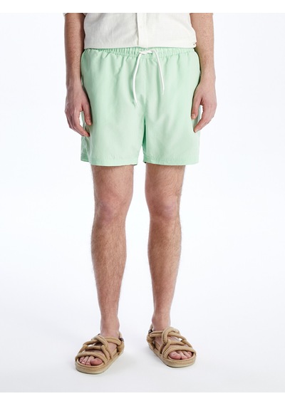 Lcw Swımwear Yeşil Kısa Boy Basic Erkek Deniz Şortu