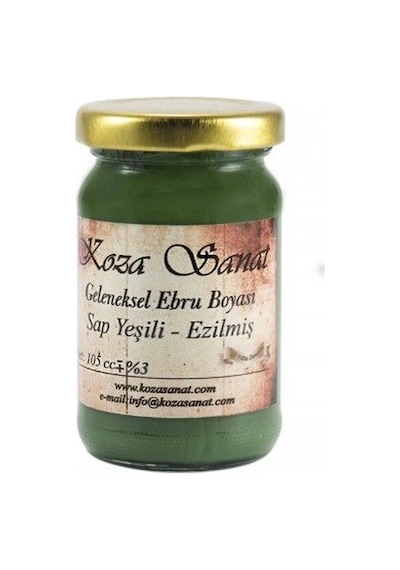 Koza Geleneksel Ebru Boyası 105 Cc. Sap Yeşili