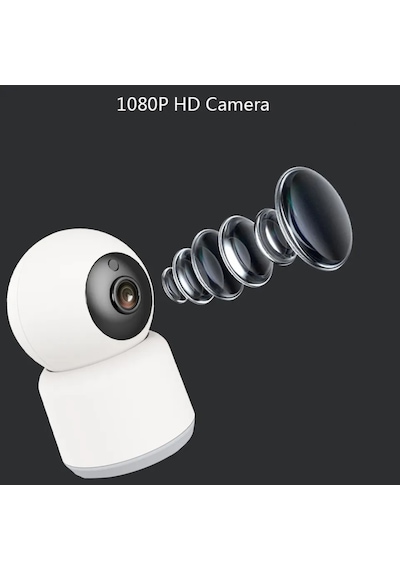 Cata Gece Görüşlü 360 Derece Wifi Akıllı Ip Kamera - Ct-4050