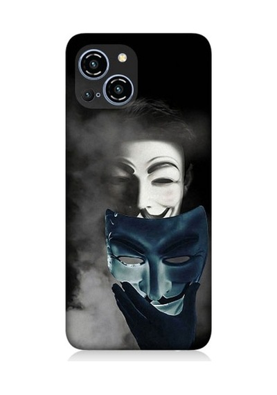 Reeder S23 Pro Max Uyumlu V For Vendetta Anonymous Desenli Silikon Kılıf
