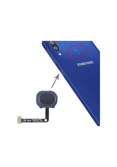 Samsung Galaxy Uyumlu M20 Parmak İzi Okuyucu Flex Sm-m205f Siyah