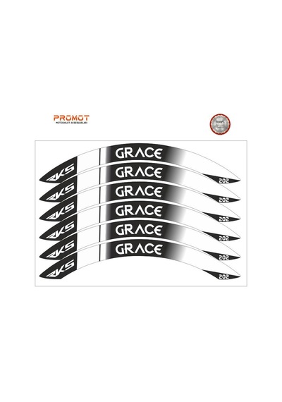 Grace 202 Uyumlu Jant Şeridi Model 4 Diğer