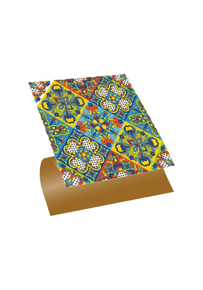 Tink Kendinden Yapışkanlı Talavera Desenli Pvc Karo 30x30 Cm