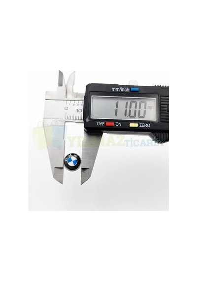 Bmw Anahtarlık Metal Alaşım Logo Amblem Arma 3M 1 Adet 11 Mm