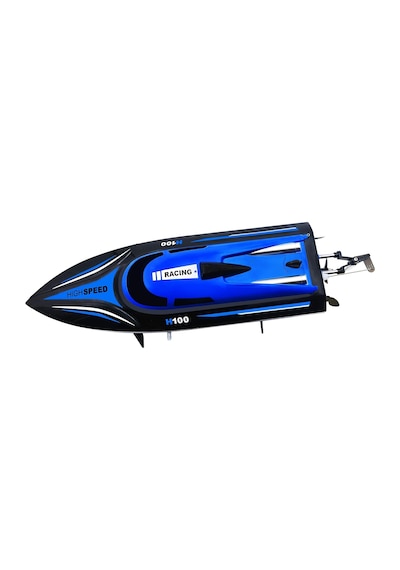 H100 Rc Hız Teknesi Su Geçirmez Yüksek Hızlı 35 Cm Mavi Renk