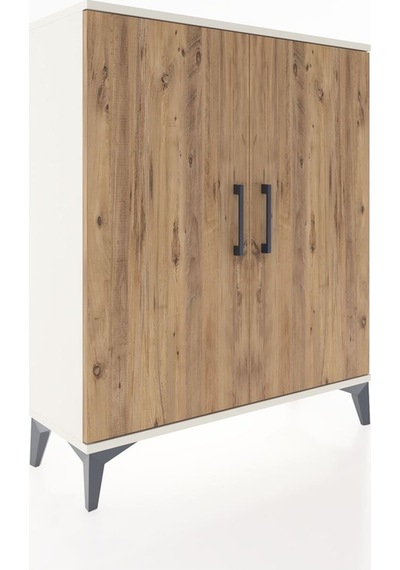 Arges Şifonyer 2 Raflı 2 Kapaklı 88x30x106 Aytaşı-çam Aytaşı