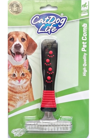 Catdog Life Dolaşıklıkları Kıtık Açıcı Köpek Tırmık Tarağı 15.5 x 8 CM